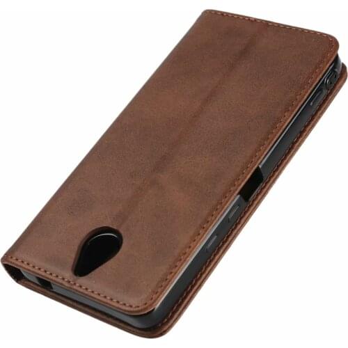 Leather case For Kyocera 705KC Flip case card holder Holster Magnetic attraction Cover Case Wallet Case