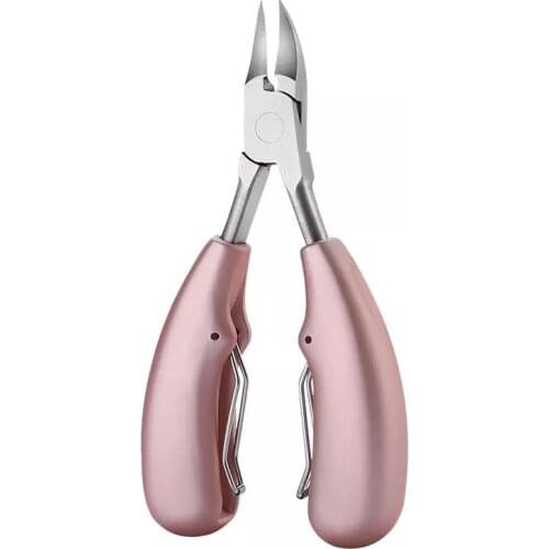 1pc Beauty Sharp Curved Paronychia Remover Nail Scissors Manicure Toes Dead Skin Pliers Trimming Nail Clipper Nipper