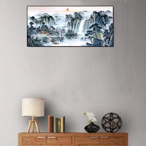 Glacier 5D Full Drill Diamond Painting Embroidery Cross Stitch Kits DIY Rhinestone Crystal Home Decoration