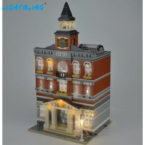 Lightaling LED Light Kit For 10224 Creator Town Hall Compatible With 15003 , (NOT Include The Model)
