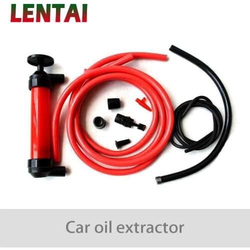 LENTAI 1Set Car Manual Oil Pump Pumping Suction Device For Mercedes W205 W203 W211 Volvo XC90 S60 XC60 S80 V40 Alfa Romeo 159