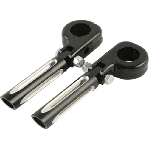 Footrest Footpeg Mounting Kit 1.25" Highway Bar For Harley Dyna FXDB Honda BSA