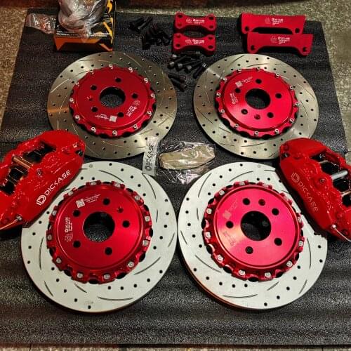 Dicase A61 6 pot caliper with 362mm disc front and expanded disc 355mm disc rear for Audi Audi Q5 19inch(shipping include)