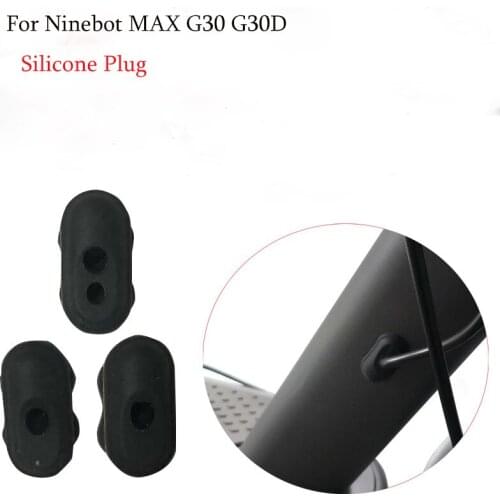3PCS Electric Scooter Silicone Plug For Ninebot MAX G30 G30D Waterproof Cover Case Dust Plug Rubber Accessories