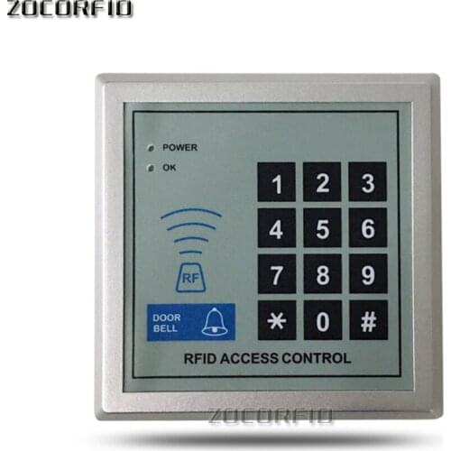 DOOR RFID Access Control System Device Machine Security 125Khz RFID Proximity Entry Door Lock for 500 user