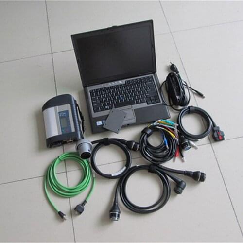 TOP Quality mb star c4 with newest 360gb SSD 2020.9v+ laptop for D630(4gb) 3in1 full set ready to use