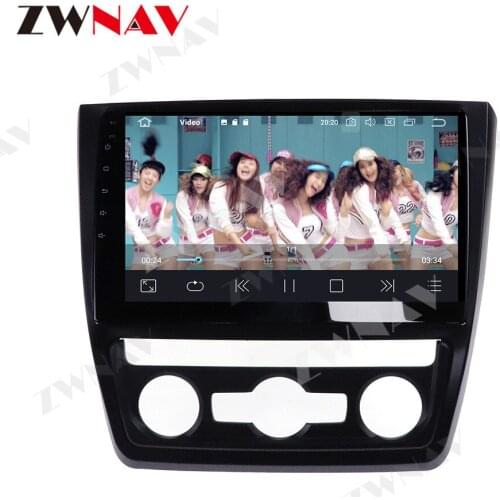 ZWNAV For Skoda Yeti 5L 2012 2013 2014 Car Radio Multimedia Video Player Navigation GPS Android 10.0 No 2din 2 din