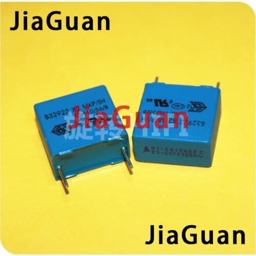 20PCS India NEW EPCOS B32922C3474K 0.47UF 305VAC 10% PCM15 B32922 MKP 474/305VAC 470nf/305v p15mm 470NF 474/305VAC U47