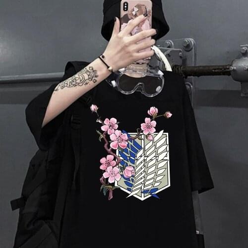 2021 Anime Final Season Attack on Titan T Shirt Men Women Summer Tops Graphic Tees Harajuku Tshirt Male