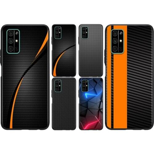 Car Carbon fibre For Huawei Honor 50 SE V30 View 20 V20 30i 30S 30 20S 20E 20i 20 Lite Pro Plus Soft Phone Case