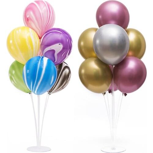 Balloons Holder Column Stand Birthday Party Decorations Balloon Chain Clip Balloon Arch Globos Wedding Balloons Decoration