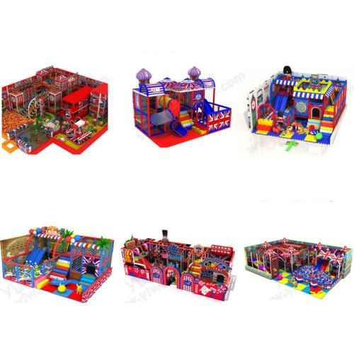 Customized designed indoor playground park YLW-IN19412