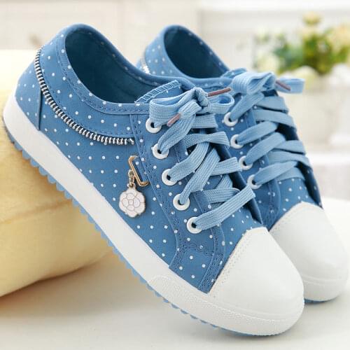 Woman Vulcanize Shoes Breathable Comfortable Girls Canvas Shoes 2021 Fashion Women Sneakers Summer