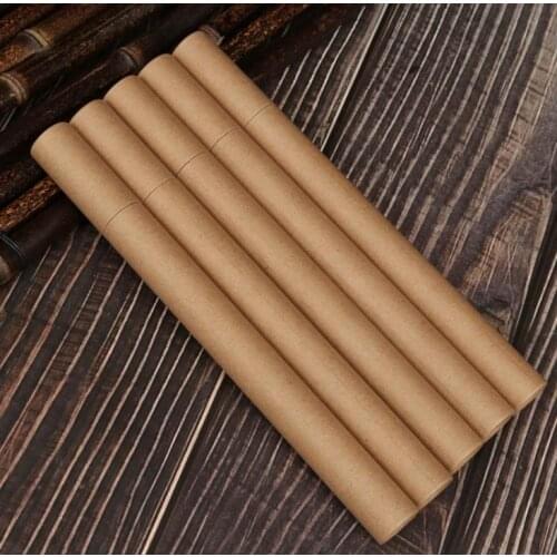 Kraft Paper Incense Tube Incense Barrel Small Storage Box for 10g 20g Joss Stick Convenient Carrying Paper perfume tube SN2707