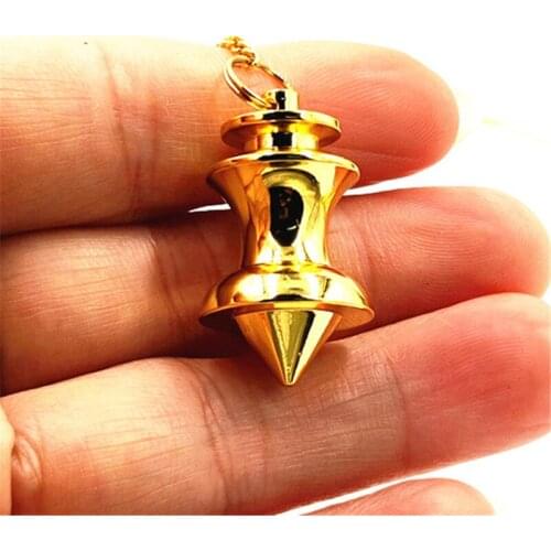 Pendulum pendant Dowsing Healing Pyramid spiritual pendule Reiki Healing pendulums for dowsing Copper meatl Charms Chakra Amulet