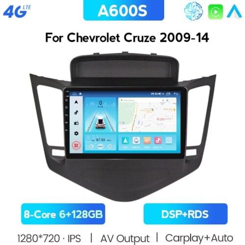 Android 10 Multimedia Player For Chevrolet Cruze J300 2009-2015 GPS Navi 2din Car Radio Head Unit WiFi 4G SIM 2 din stereo 2.5D