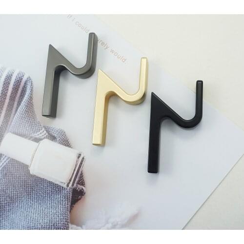 Wall-Mounted Hooks for Hanging Clothes Bags Keys Bathroom Coat Hook Bedroom Robe Hook Coat Hangers Living Room Home Accessories