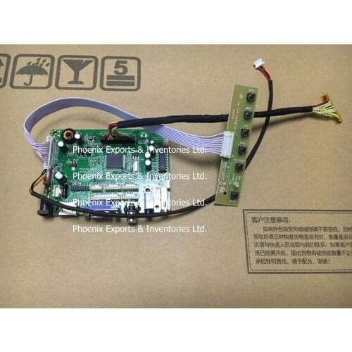 VGA HDMI DRIVER BOARD FOR G173HW01 V.0 17.3" 1920X1080 LCD SCREEN DISPLAY PANEL G173HW01 V0 with Keypad Control Card