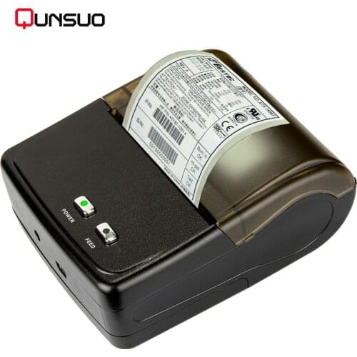 POS Bluetooth Printer Mobile Mini Portable Thermal Receipt Printer Handheld Pos Printers Bluetooth for Android IOS