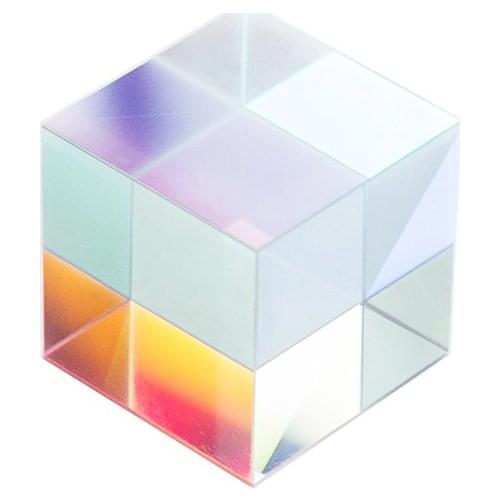 Projector Dedicated Prism, Color Splitting Prism, Four-sided Anti-reflection Coating, 26*26*24mm, Customizable Lens