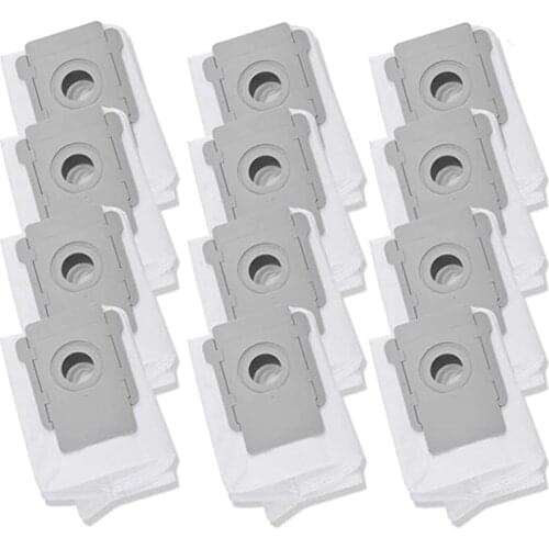 16Pcs Replacement Vacuum Bags for IRobot Roomba I & S Series I7, S9,I6Robot Vacuum Cleaner Base Automatic Disposal Bags