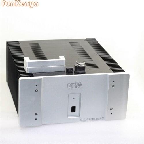 New Aluminum Power Amplifier Chassis Rear Preamp AMP Decoder DIY Enclosure Amplify Housing Heat Sink Size W340 H150 D355
