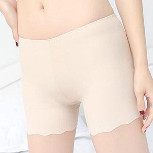 Yasemeen Modal Seamless Short Pants Ice Silk Invisible Safety Pants for Women Safety Short Pants Comfortable Women Boxer Shorts