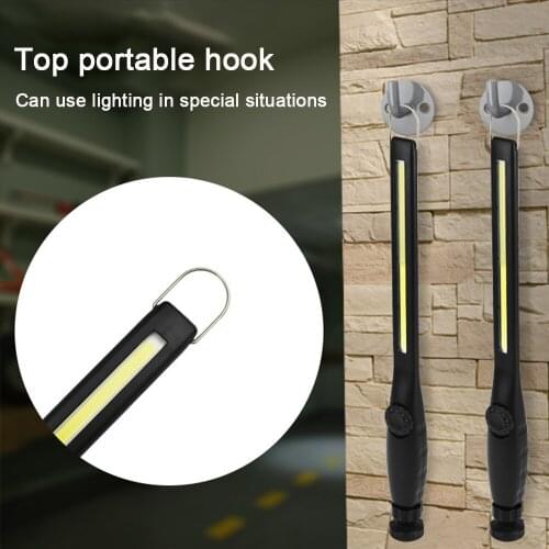 10W COB Work Light USB Rechargeable LED Work Light Portable Magnetic Cordless Inspection Light For Car Repair,Home Use,Workshop