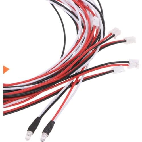 12 Light RC Car Truck 1/10 LED lighting Kit BRAKE HEADLIGHT SIGNAL Fit 2.4ghz PPM FM C5AF