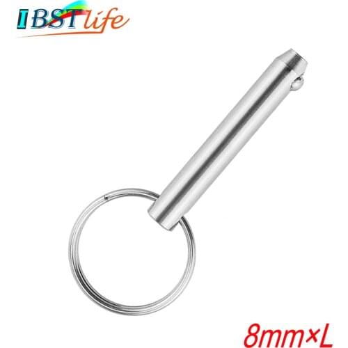 8mm Marine Grade Quick Release Ball Pin for Boat Bimini Top Deck Hinge Marine Stainless Steel 316 Boat
