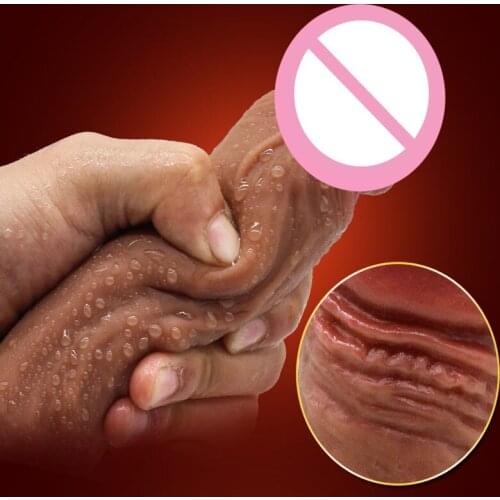 Huge Realistic Dildo Silicone Penis Dong with Suction Cup for Women Masturbation Lesbain Adult Sex Toy