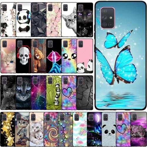 Case For Samsung Galaxy A71 5G Case Silicon Phone Cover For Samsung Galaxy A71 A 71 A716F A7156F Case Back Cover Funda Coque Bag