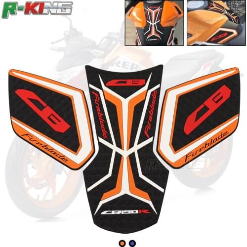 For Honda Storm Eye CB190r CB190R CB 190R NEW Motorcycle Fuel Tank Pad Protector sticker Side Pad Knee Grip Decal Kit Decoration