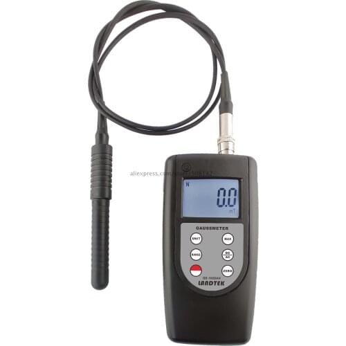 Gauss meter GS-100DAH For magnetic induction intensity DC/AC/radiation/remanence/earth magnetic fields 0~100mT1%, above 100mT2