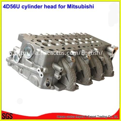 4D56U cylinder head 1005A560 1005B452 1005B453 AMC 908 519 for Mitsubishi Pajero 2.5TDI