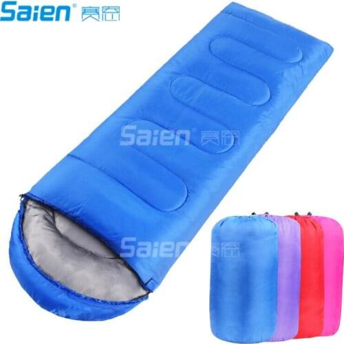 Lightweight Single Sleeping Bag – Warm and Water Resistant, Perfect for Indoor Use or Outdoor Camping, Hiking, Fishing & Travell