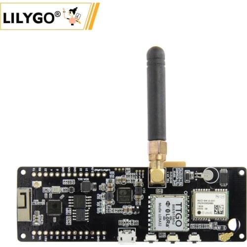 LILYGO® TTGO T-Beam V1.1 ESP32 433/868/915/923Mhz WiFi Wireless Bluetooth Module GPS NEO-6M SMA LORA 32 18650 Battery Holder