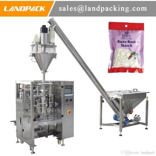 Lotus Root Starch Vertical Form Fill Packaging Machine Starch Sachet Filling Machine Price