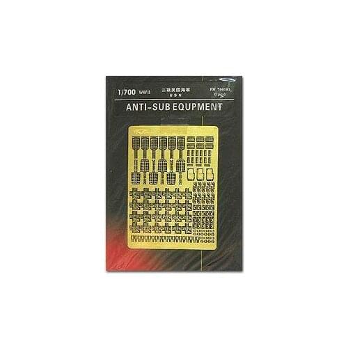 Flyhawk FH700181 Metal Etching Parts Reconstruction of U.S. Navy Shipborne Anti submarine Deep Bomb Device in World War II