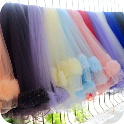 Single crystal embroidered skirt, embroidered skirt, side skirt, childrens dress, large skirt, DIY lace accessories, new produc