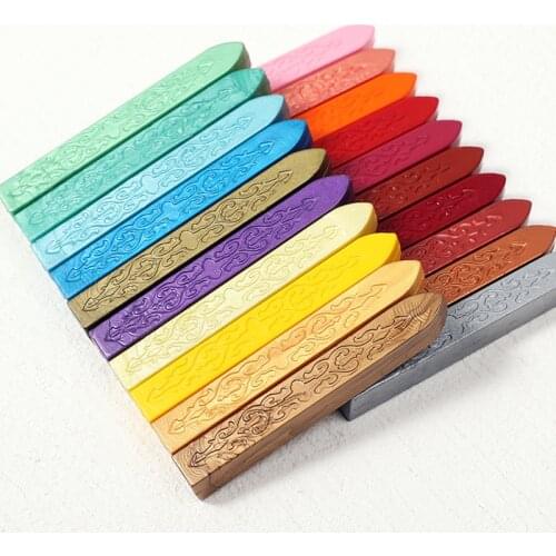 Pearlescent Lacquer Wax Strip Arrow Pattern Wax Core Retro Sealing Wax DIY Stamp Seal Wax Strip Postcard Decoration Wax Strip