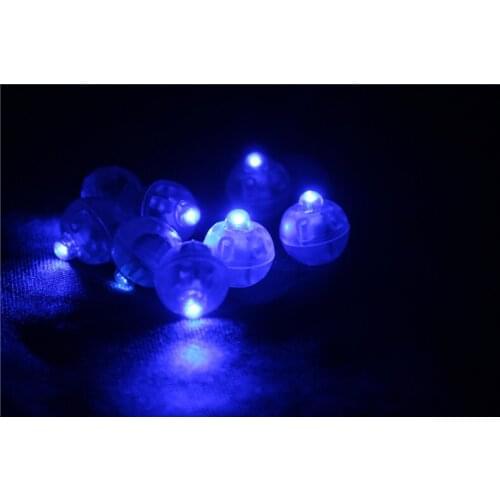 50pcs LED Lamp Lights Balloons for Paper Lantern Balloon Birthday Christmas