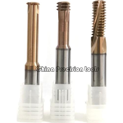 CNC Carbide full Thread Milling Cutter Machine end Mill Cutters M1 M1.2 M1.4 M1.6 M1.8 M2 M2.5 M3 M4 M5 M6 M8 M10 M12 M14 M16
