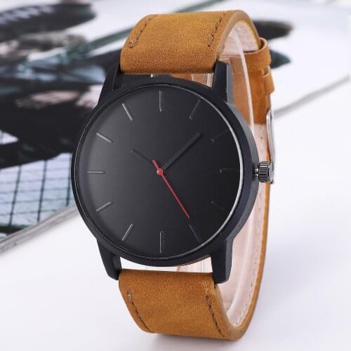 WOKAI Men's Watch With Leather Strap