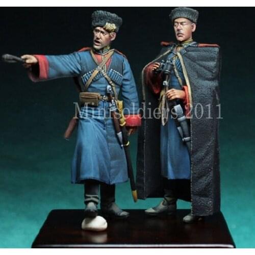 1/35 Scale WW2 Soviet Cossack soldiers WWii Figure Resin Model Kit Free Shipping
