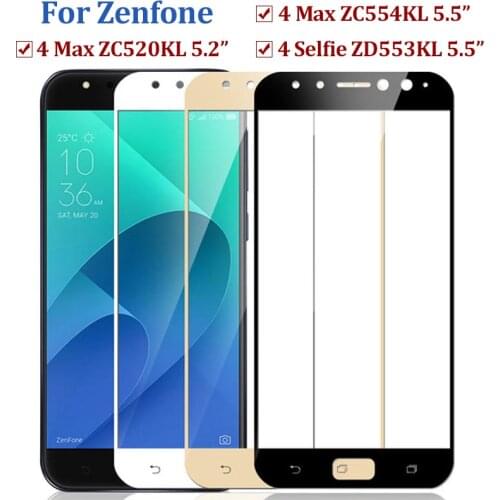 2pcs Glass Asus Zenfone 4 Max ZC554KL screen protector Film 2.5D Anti-Brust Tempered Glass For Asus Zenfone 4 Max ZC554KL Glass