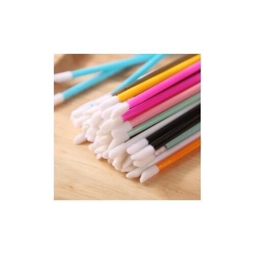 200sets 50pcs/set Professional Lip Brushes Colored Disposable Make Up Brush Cosmetic Tools Portable girl Lip Brushes