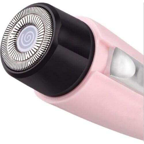 50pcs Washable Mini Electric Shaver Female Epilator Women Hair Removal Machine Bikini Trimmer Lady Beauty Health Tool