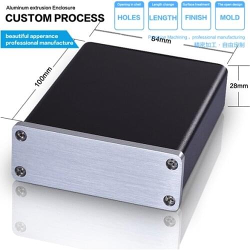 84*28*100 mm Electric aluminum case custom aluminum enclosure