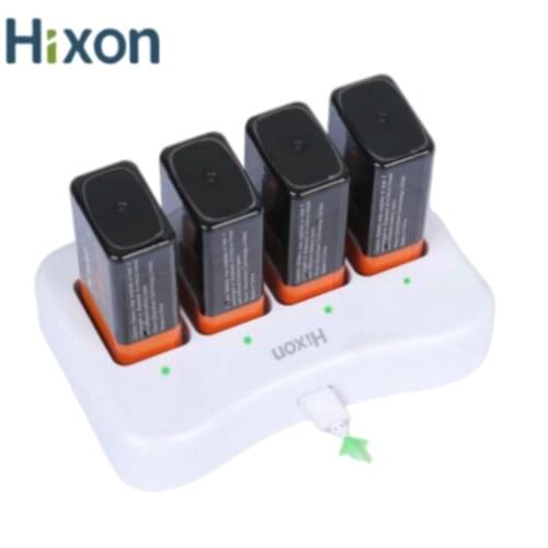 9V protected 850mAh Rechargeable Li-ion Battery&Charger for Smoke Alarm, Fire Alarm, Multimeter,Radio Microphone, Kids Toy etc